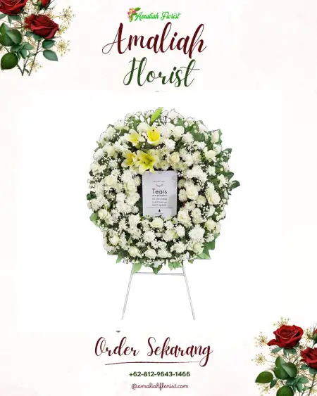 Krans Bunga Duka Bumi Dipasena Agung